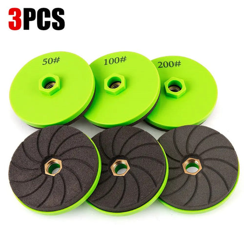 StoneForge – 3-Piece Silicon Carbide Grinding Wheel Set