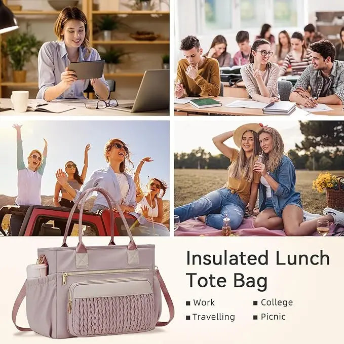 LunéVia – Women’s Insulated Leakproof Lunch Tote