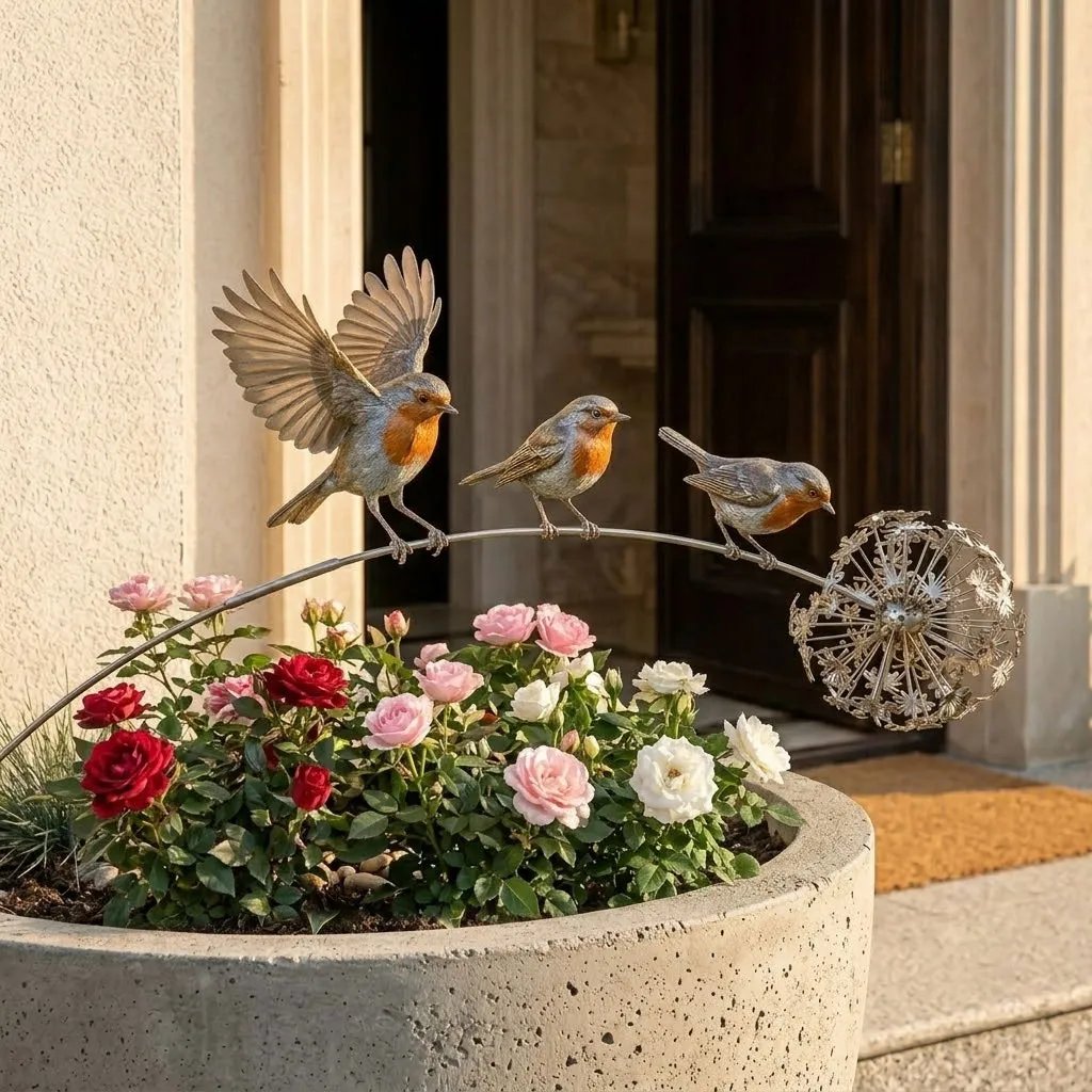 RobinWhisper – Memorial Garden Stake