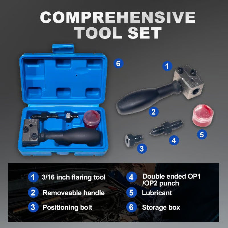 FlareForge – Automotive Brake Pipe Flaring Tool Kit