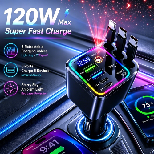 ChargeHub – Ultimate Wireless Power Station