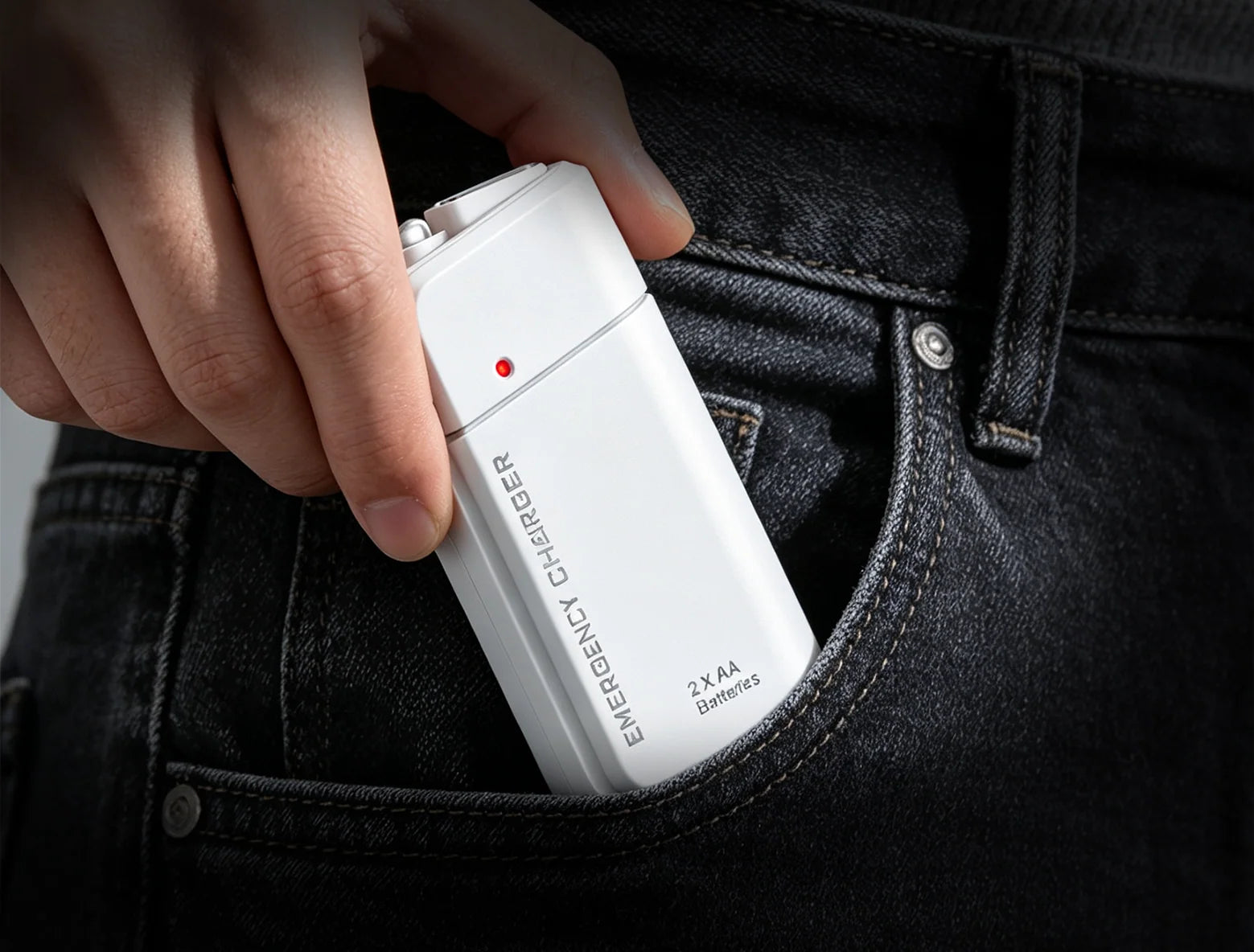 PowerPulse – Portable AA Battery Emergency Phone Charger