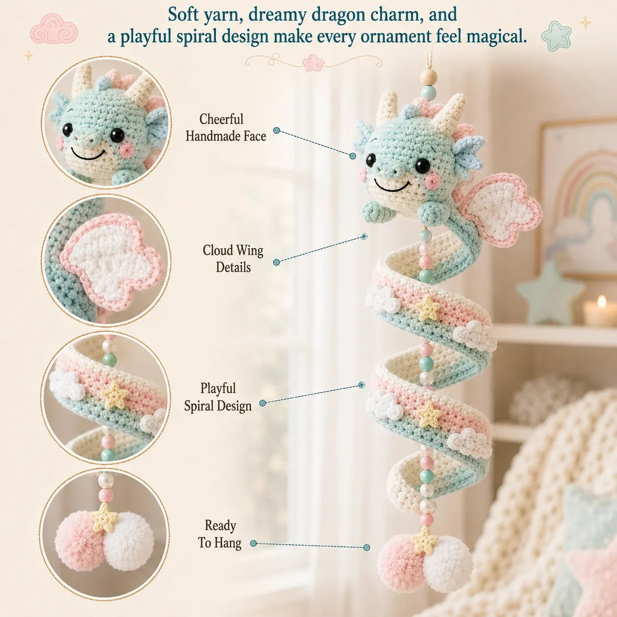 DragonWhimsy – Fantasy Crochet Craft Kit