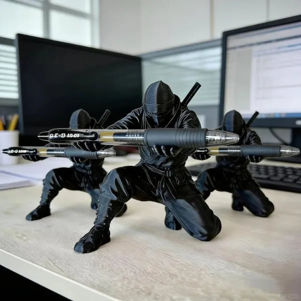 SamuraiCore – 3D Warrior Pen Holder Desk Organizer