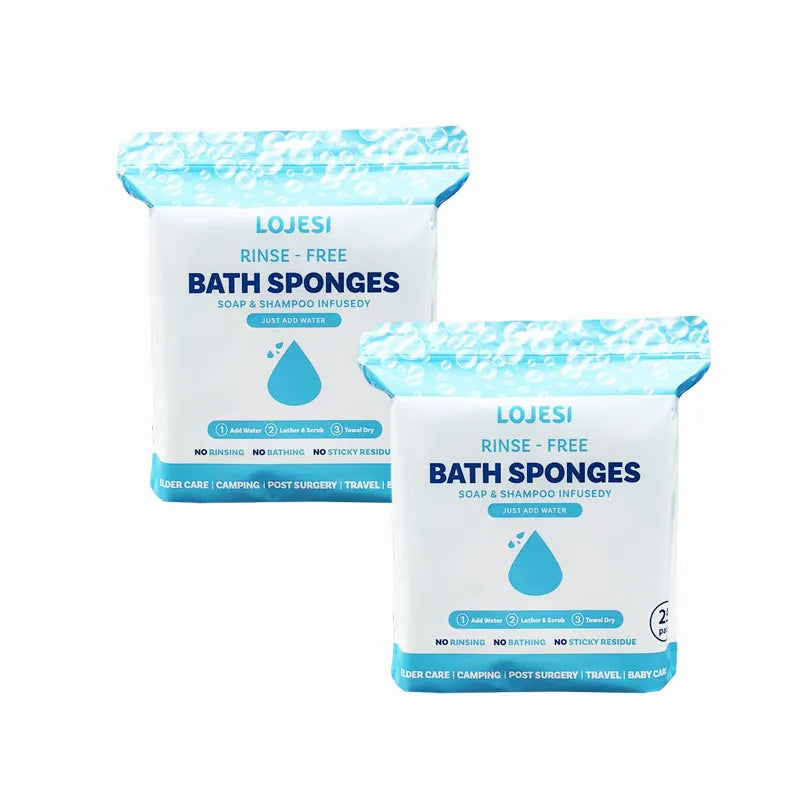 AquaEase – Water-Activated Bathing Wipes