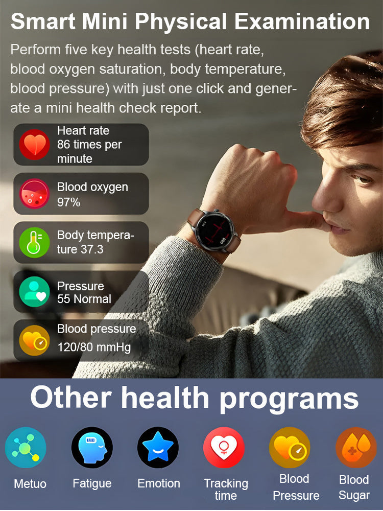 HealthSphere – All-Day Monitoring Watch