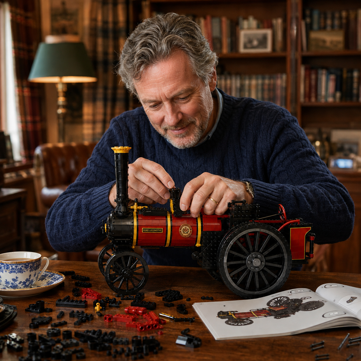 SteamLegacy – 1876 Agricultural Engine Building Set