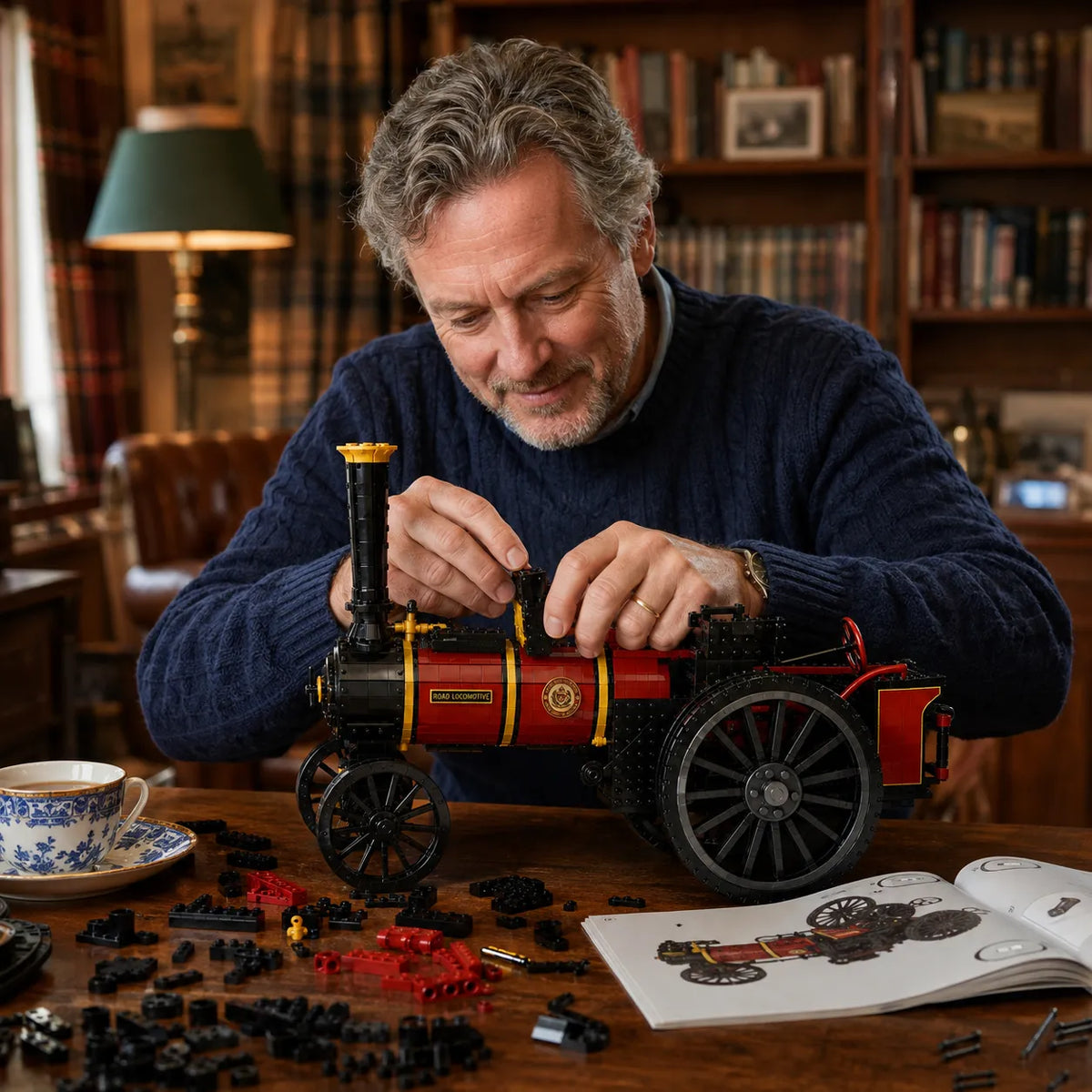 SteamLegacy – 1876 Agricultural Engine Building Set