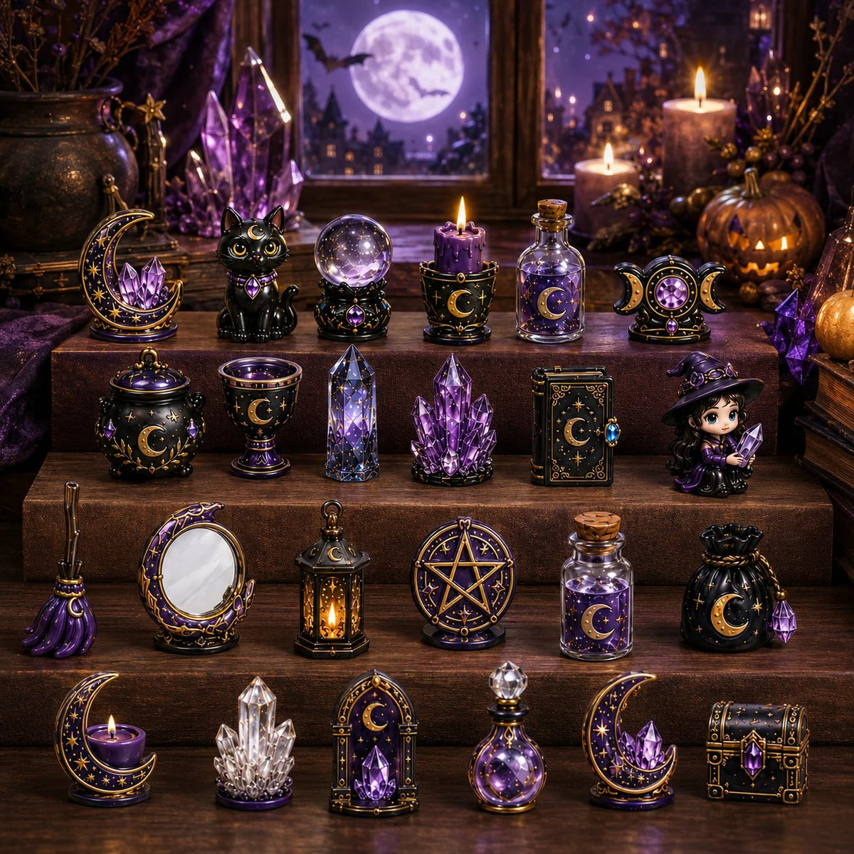 MoonMystique – 24-Day Magical Miniature Collection