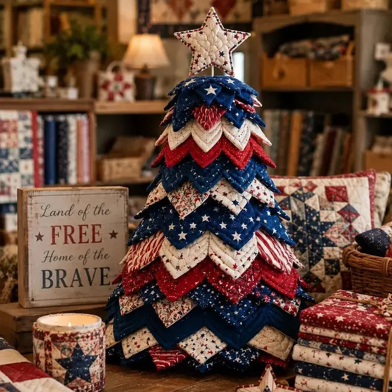 ChristmasStitch – Handmade Holiday Tree Quilt Kit
