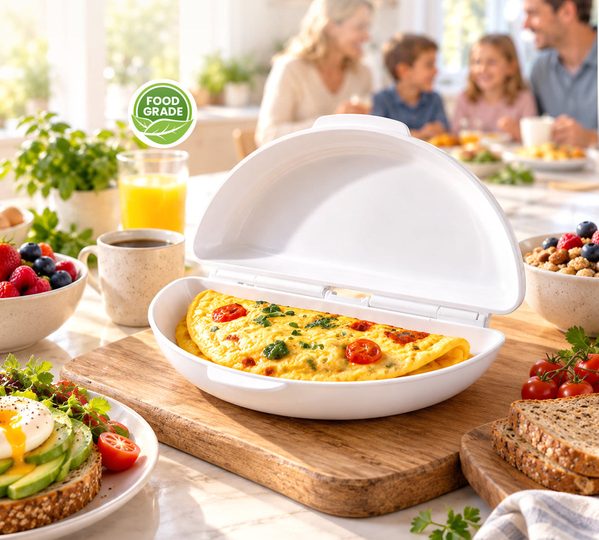 EggMate – 2-Egg Microwave Cooking Steamer