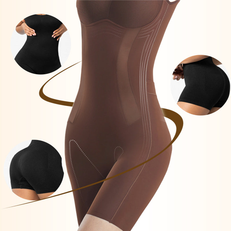 Sculptelle – Women's Traceless Tummy & Hip Shaping Bodysuit