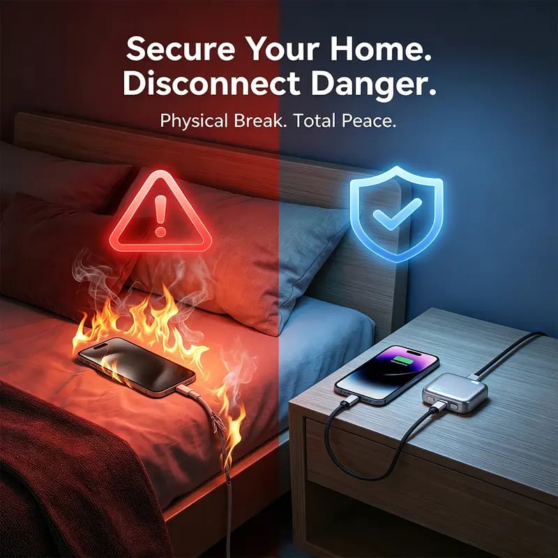 PowerStop – 140W Smart Charging Protector
