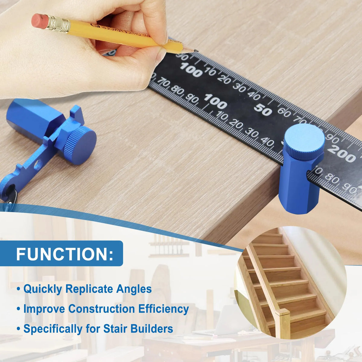 TimberMark – Precision Woodworking Gauge Set