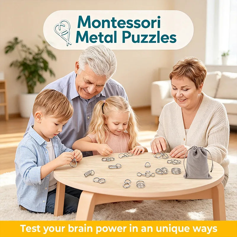 PuzzleForge – Metal Logic Challenge Set