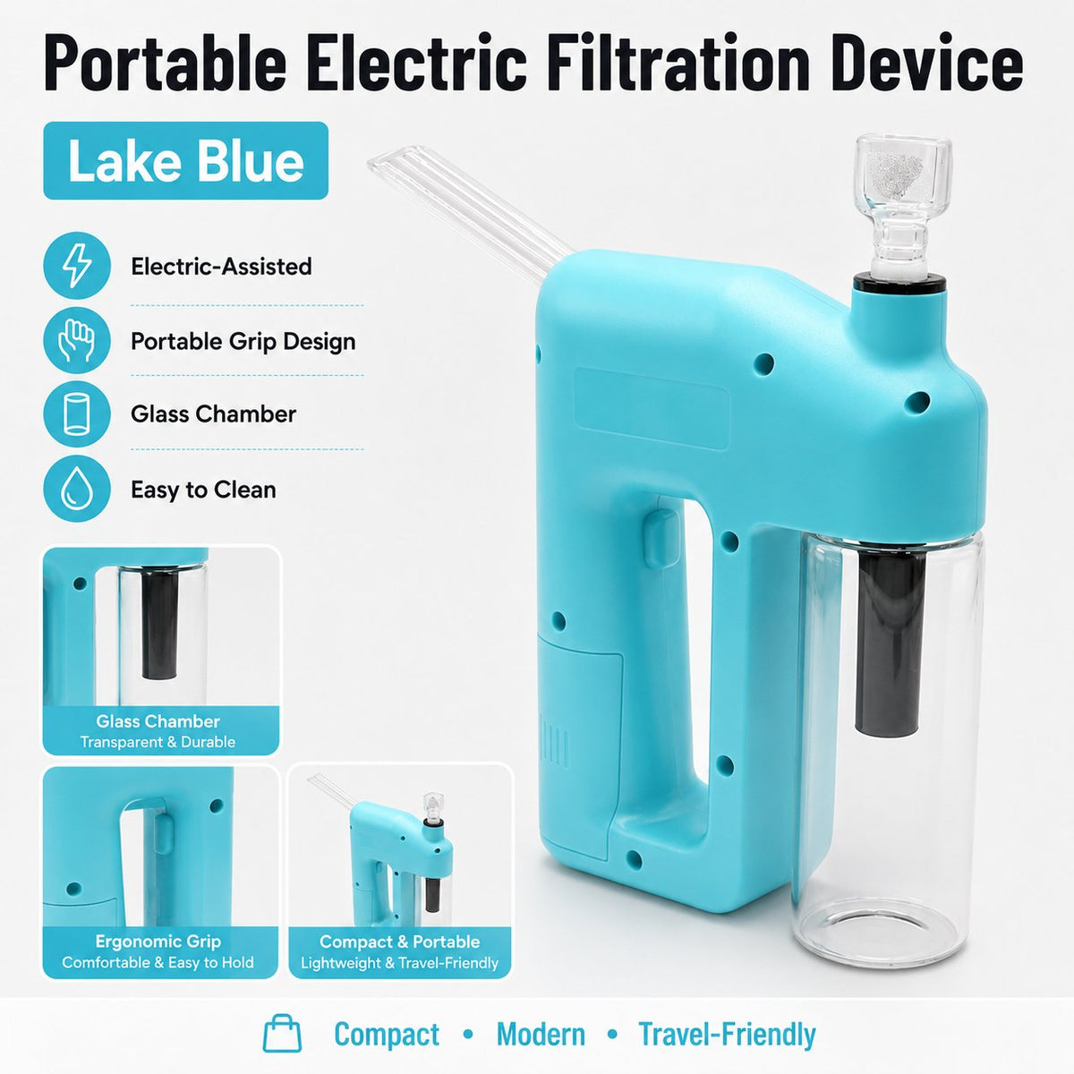 GlowVanta – Portable Handheld Electric Filtration Device