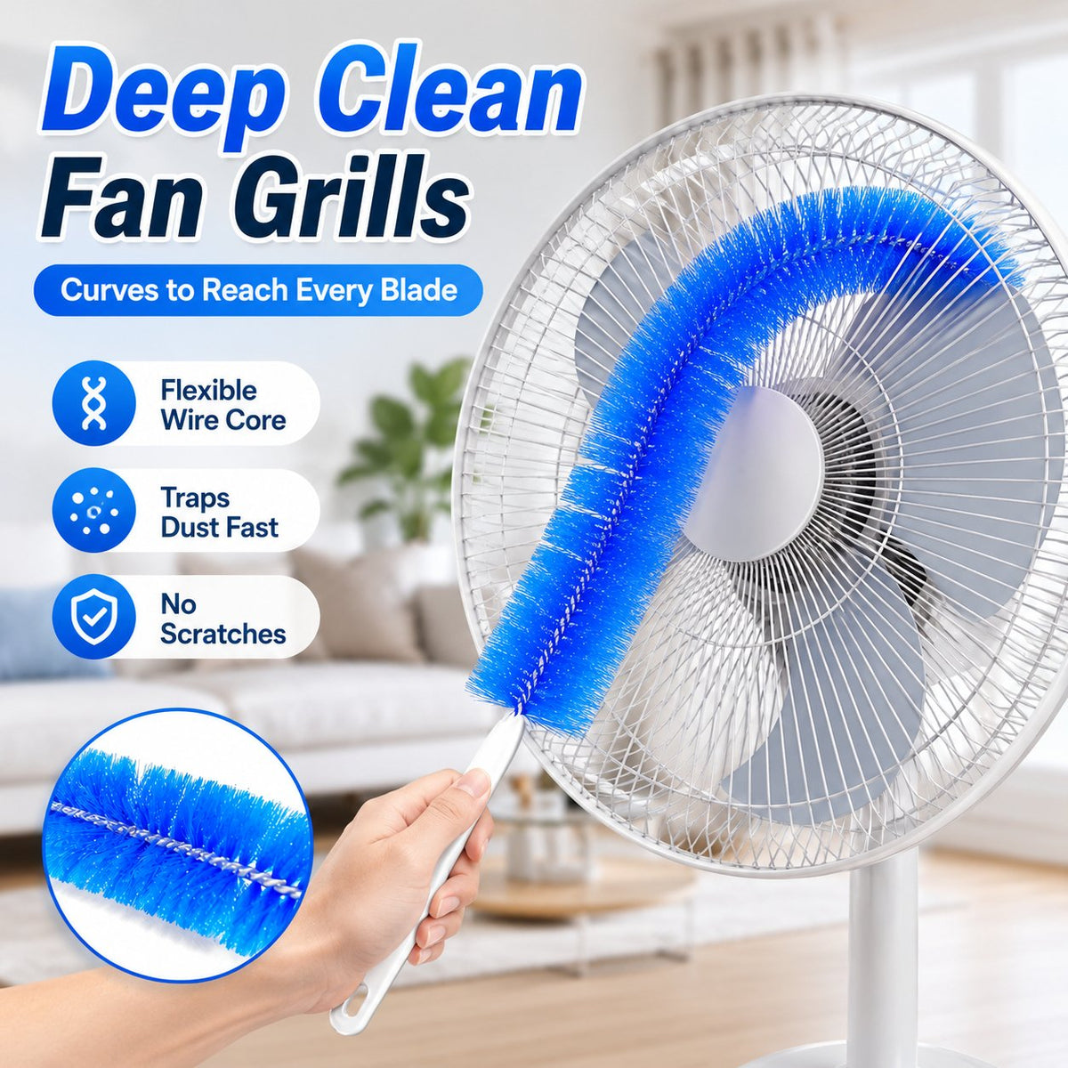 FlexiClean – Washable Multi-Purpose Dust Brush