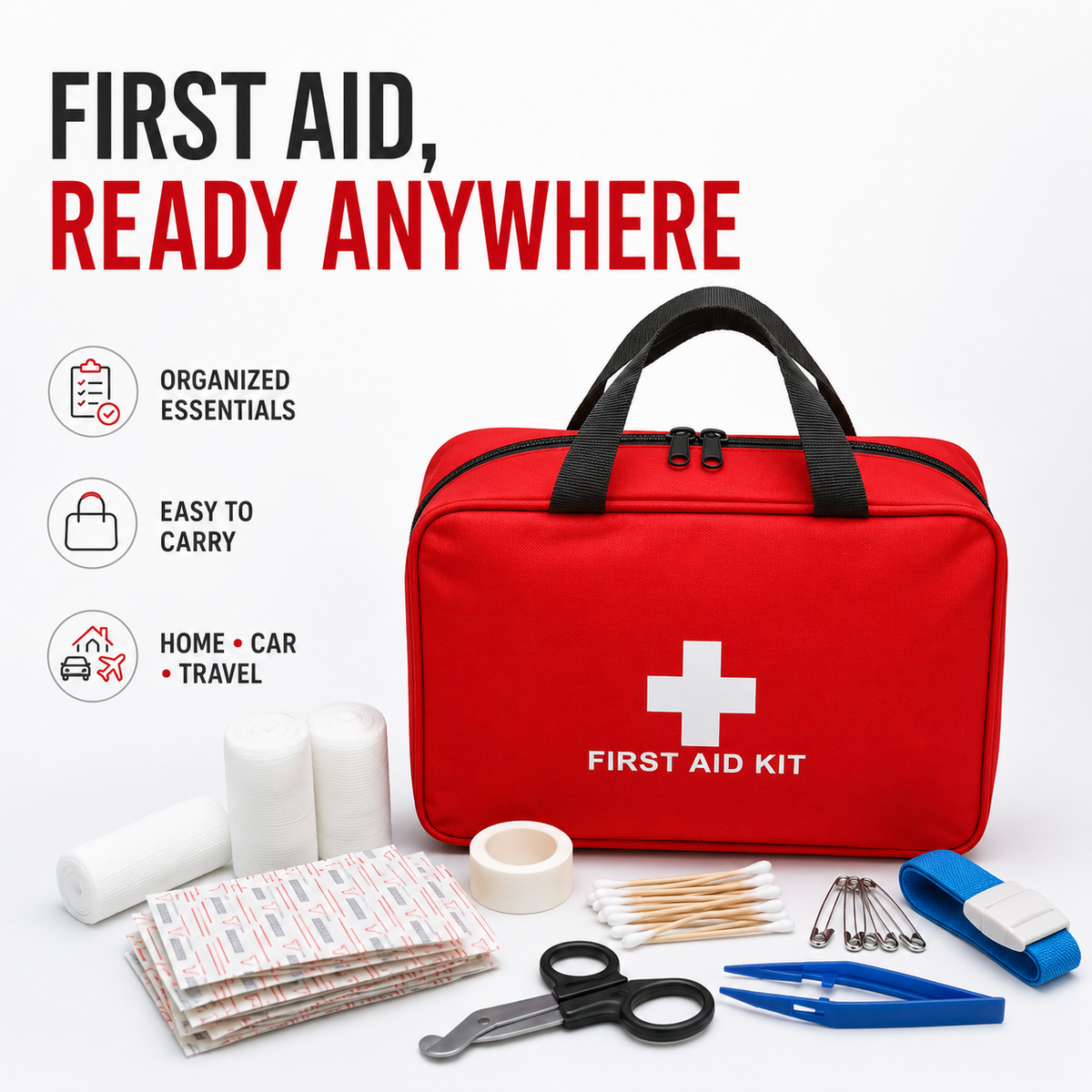 SafeAid – Portable Emergency Essentials Kit