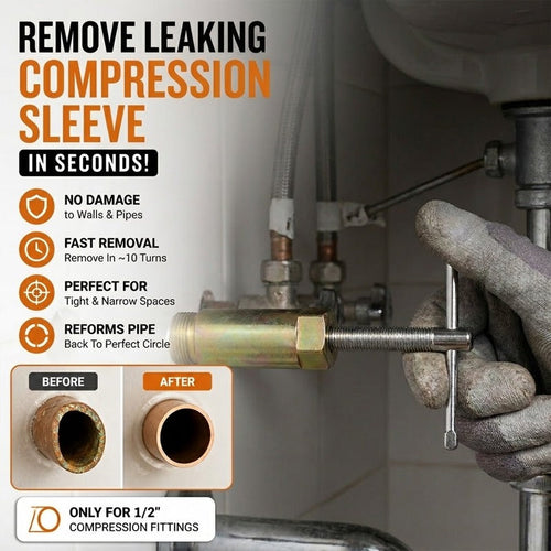 PipePull – Copper Compression Sleeve Removal Tool