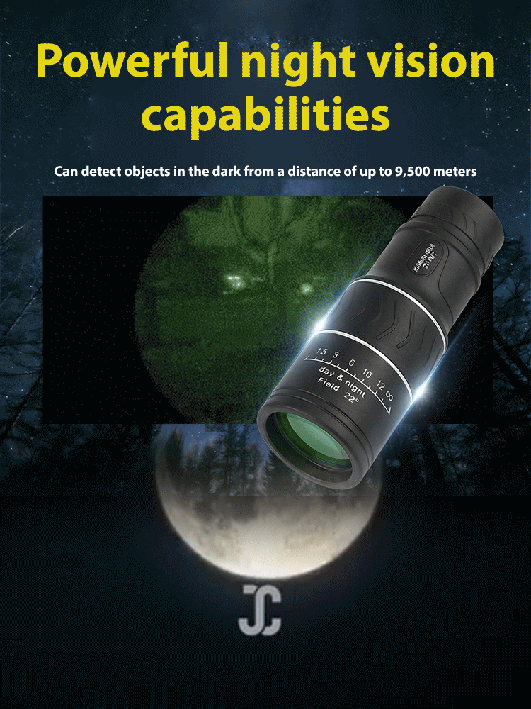 TrailVanta – 100X HD Waterproof Monocular Telescope