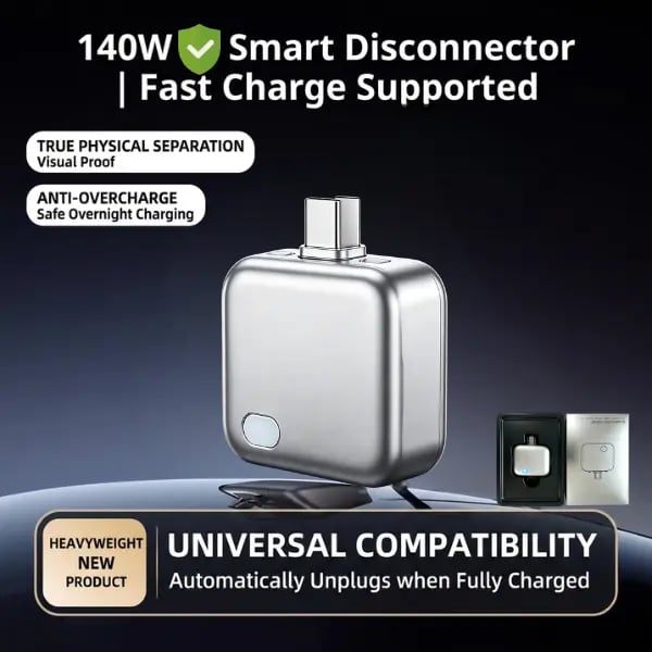 PowerStop – 140W Smart Charging Protector