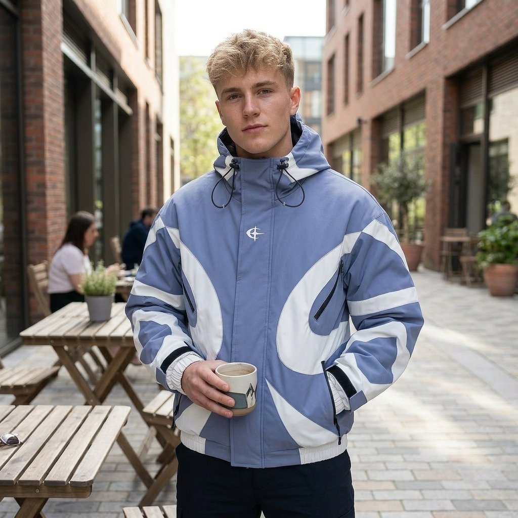 FluxGuard – Futuristic Urban Performance Windbreaker