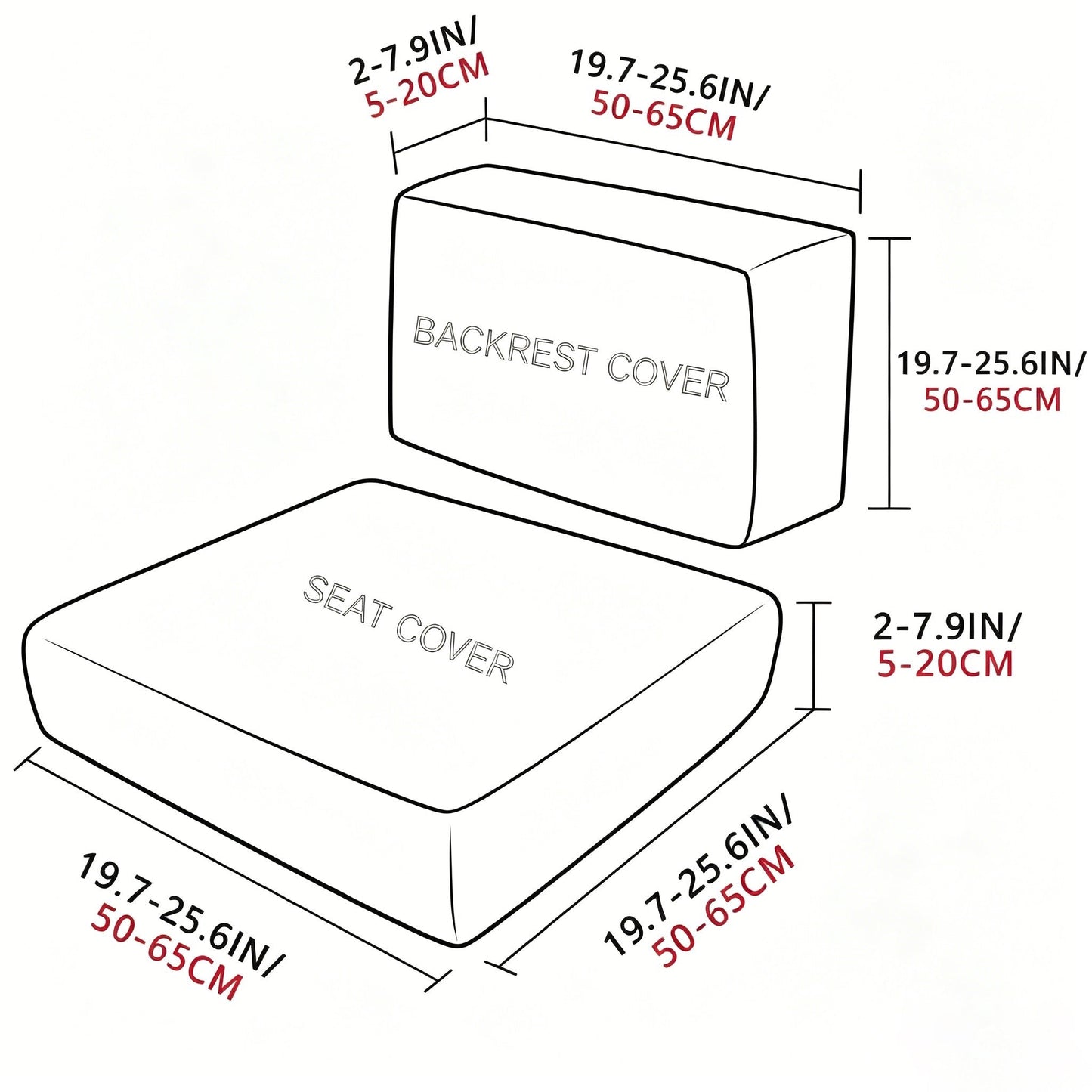 CushionLuxe – Stretch Sofa & Outdoor Cushion Covers
