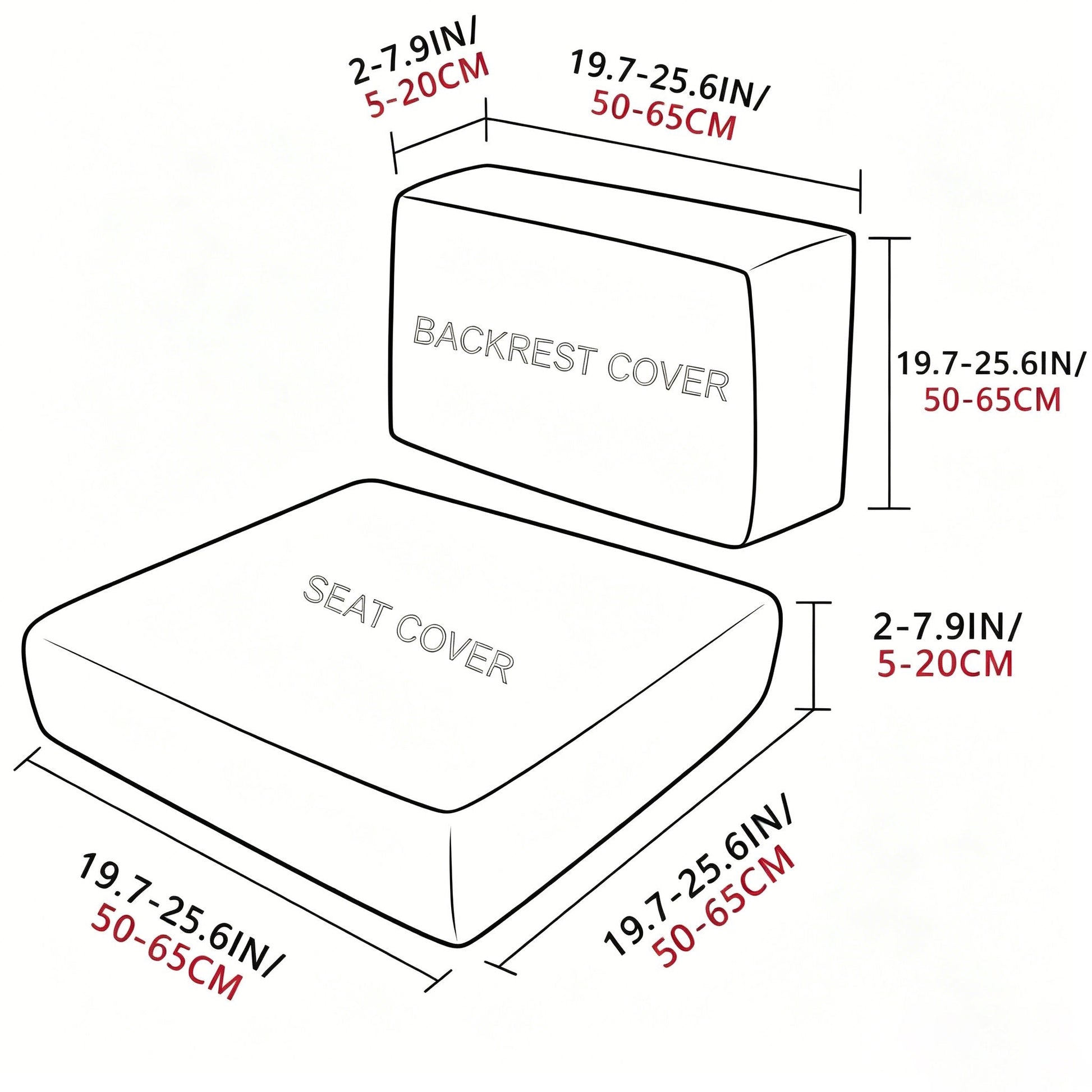 CushionLuxe – Stretch Sofa & Outdoor Cushion Covers