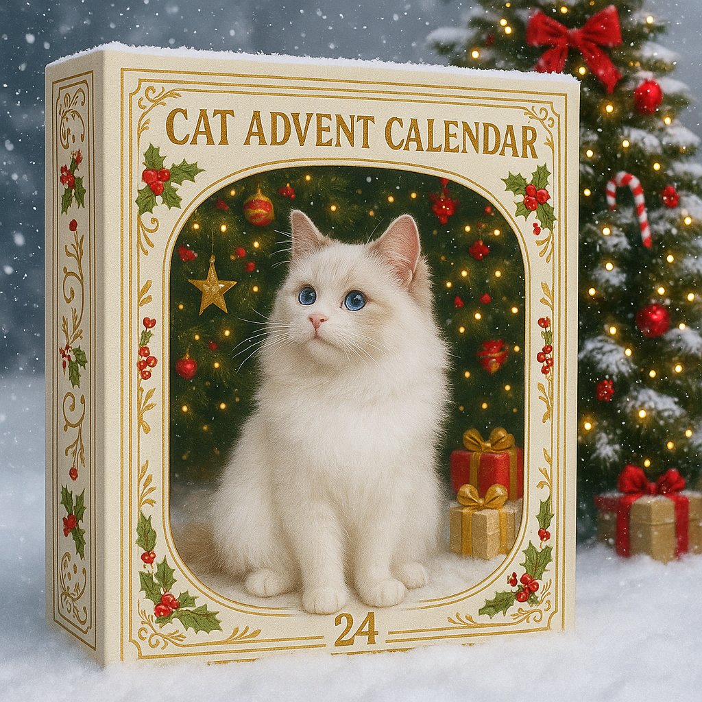 PurrCountdown – 2026 24-Day Cat Advent Calendar