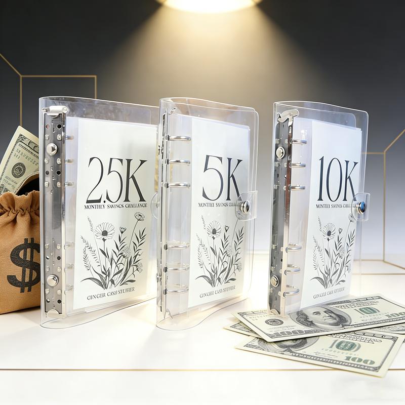 SaveNest – 12-Month Cash Savings Challenge Binder