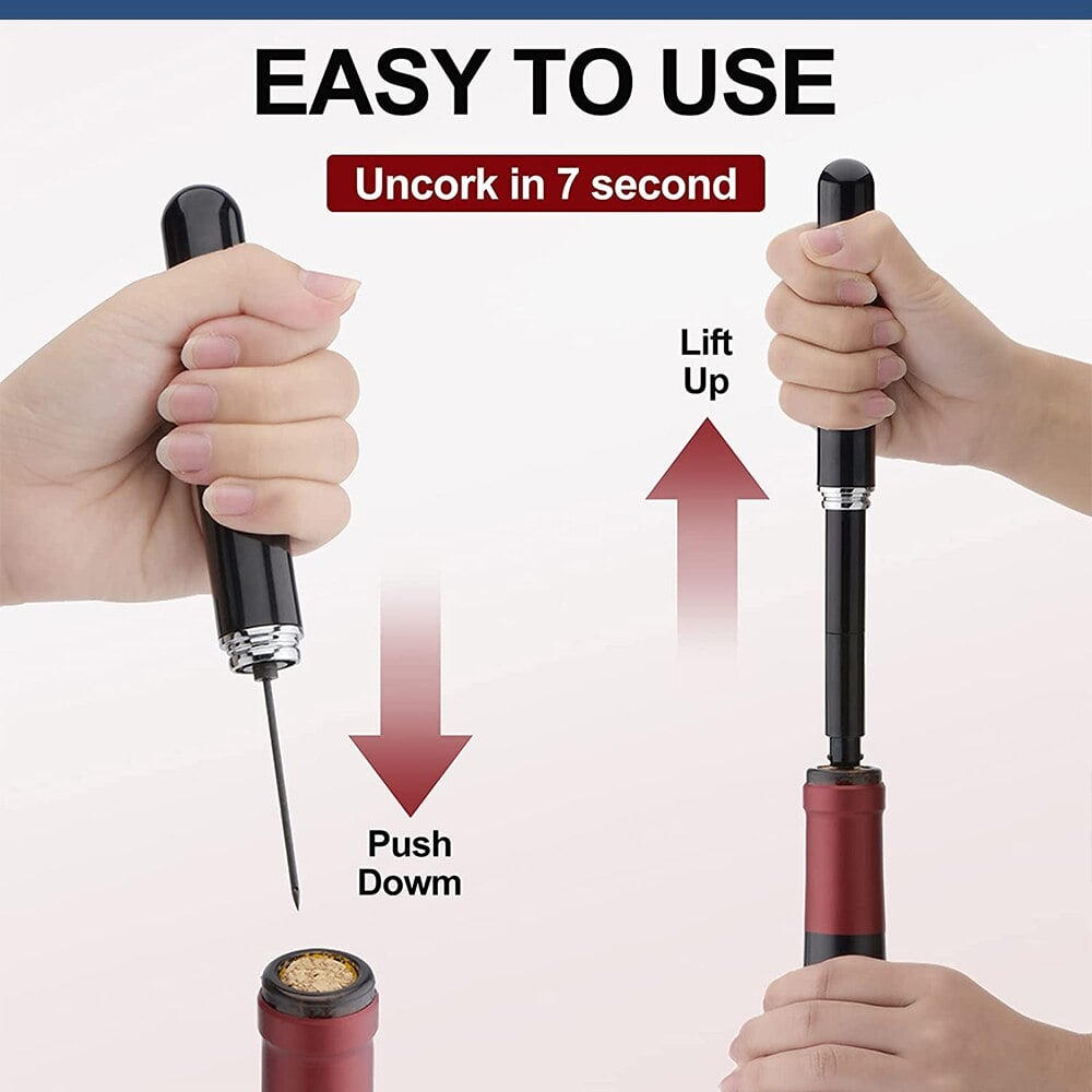 AeroCork – Air Pressure Wine Opener