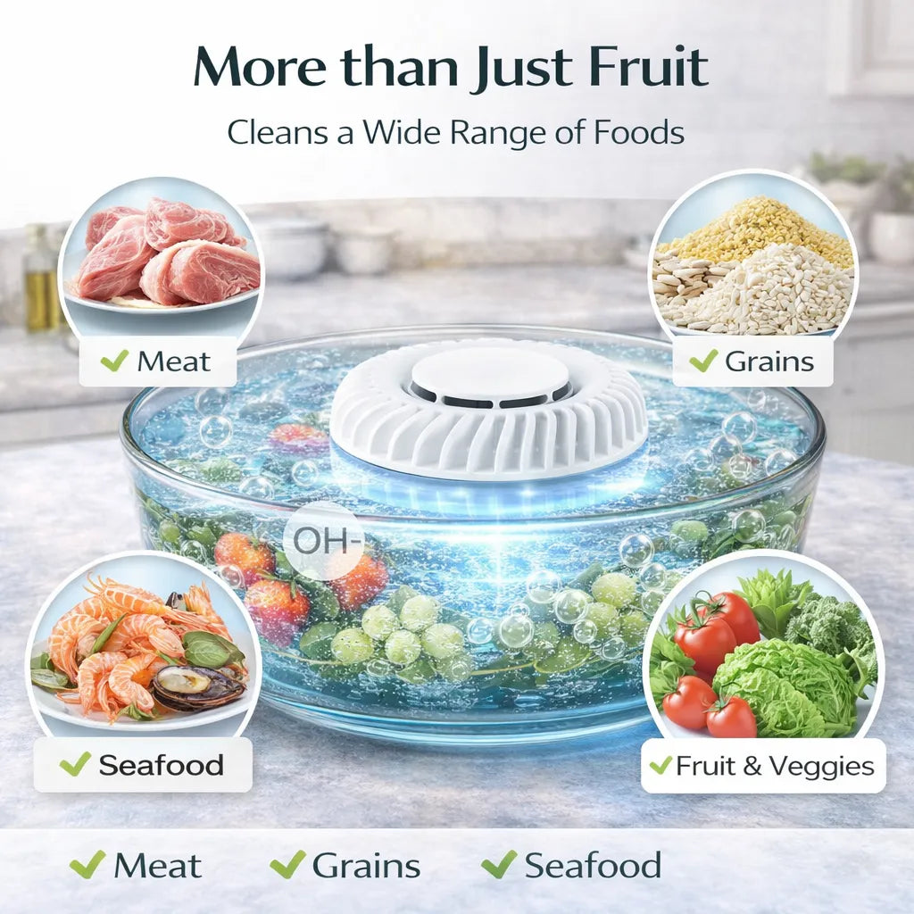 PureWash – Smart Fruit & Vegetable Cleaning Machine