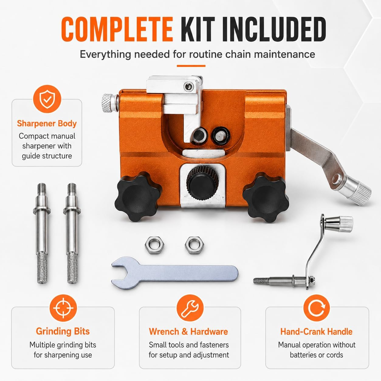 RazorEdge – Fast Chainsaw Chain Sharpener