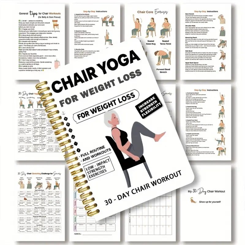 YogaEase – 30-Day Seated Wellness Guide
