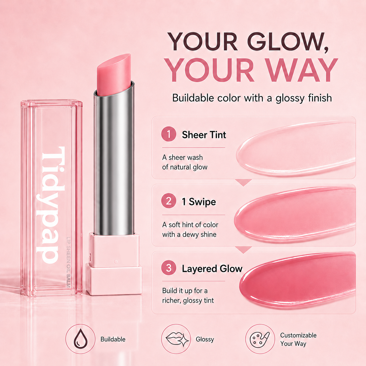 VelvetGlow – Moisturizing Lip Oil