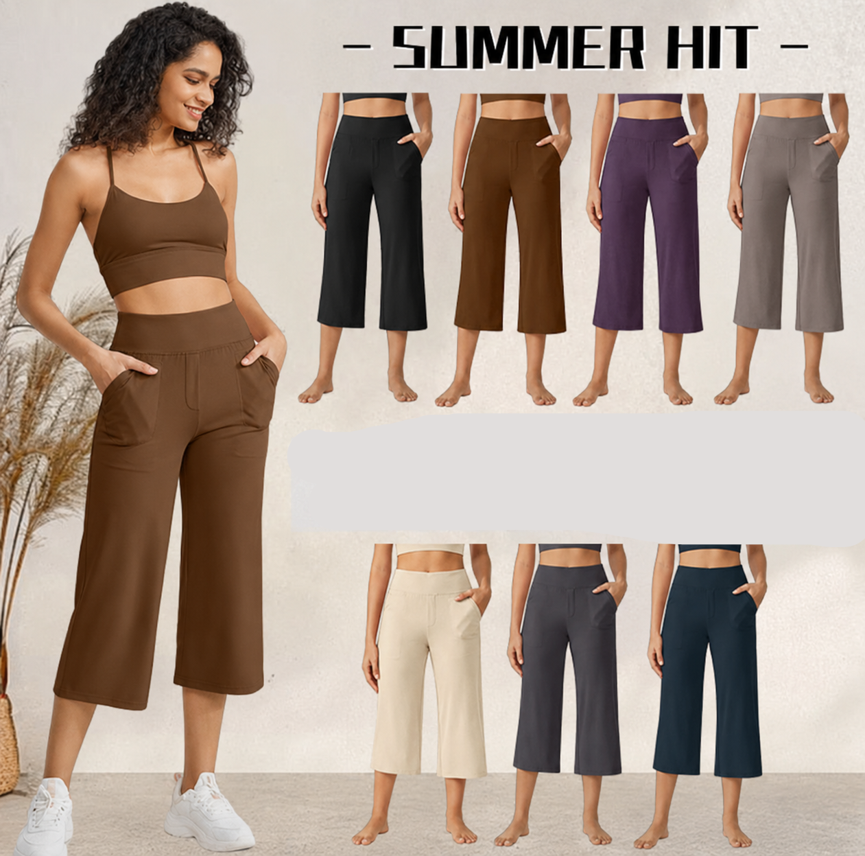 CloudFlex – Soft Stretch Capri Pants
