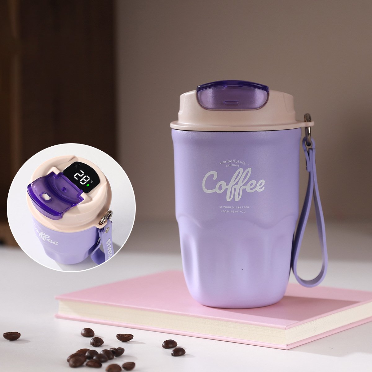 ThermoFlow – Stainless Steel Travel Drink Tumbler