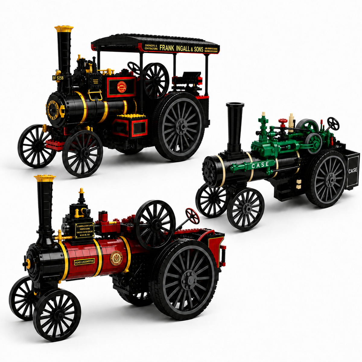 SteamLegacy – 1876 Agricultural Engine Building Set