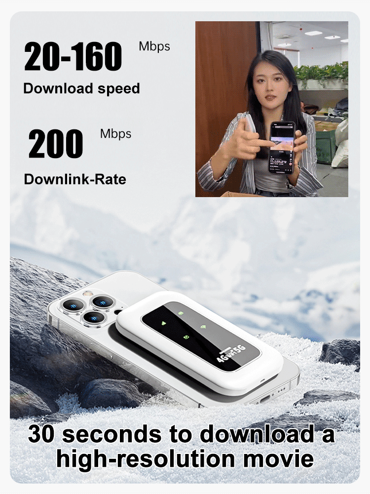 AirConnect – Portable 4G/5G Pocket WiFi