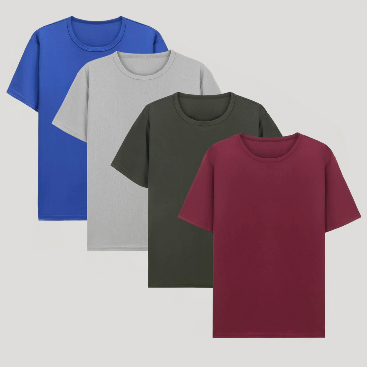 ComfortFit – Premium Cotton Crew Neck 4-Pack