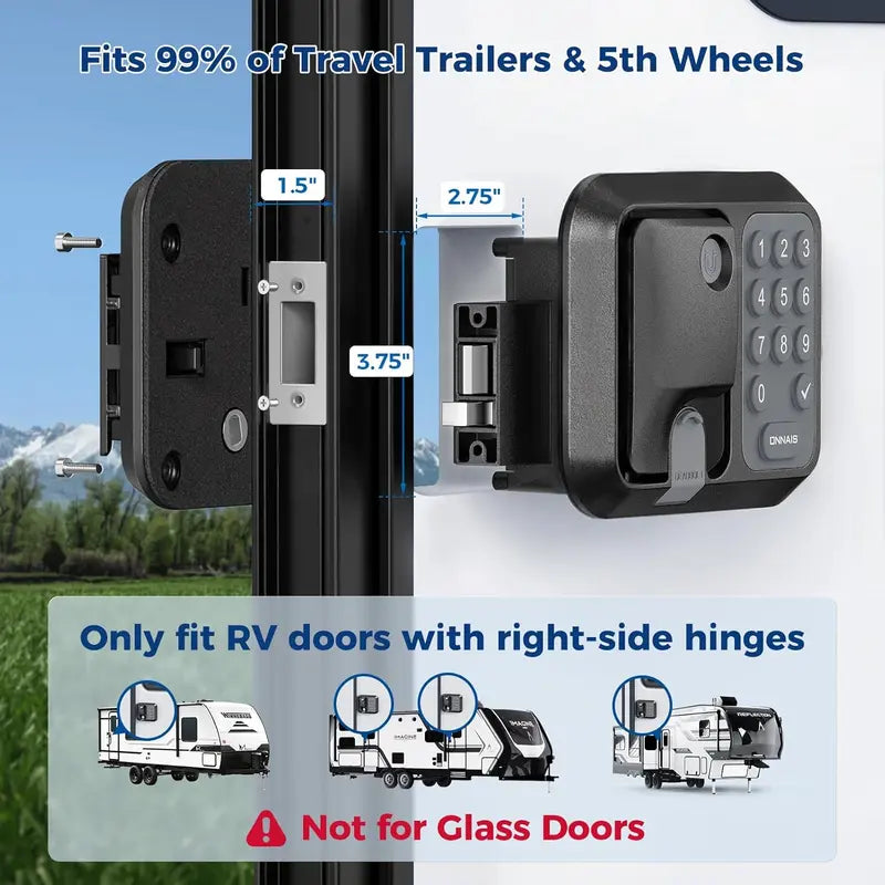 LockVanta – RV Keyless Entry Anti-Theft Door Lock