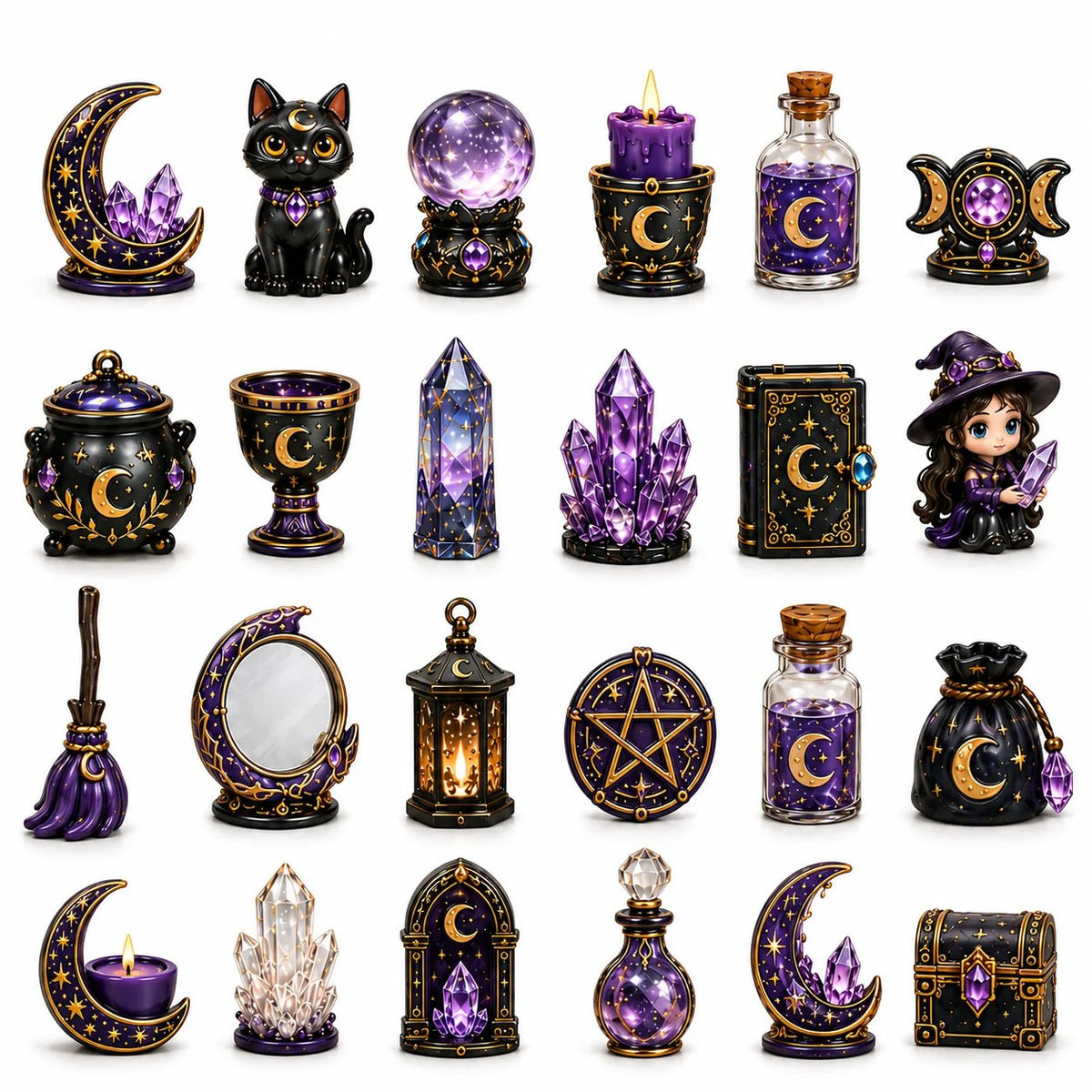MoonMystique – 24-Day Magical Miniature Collection