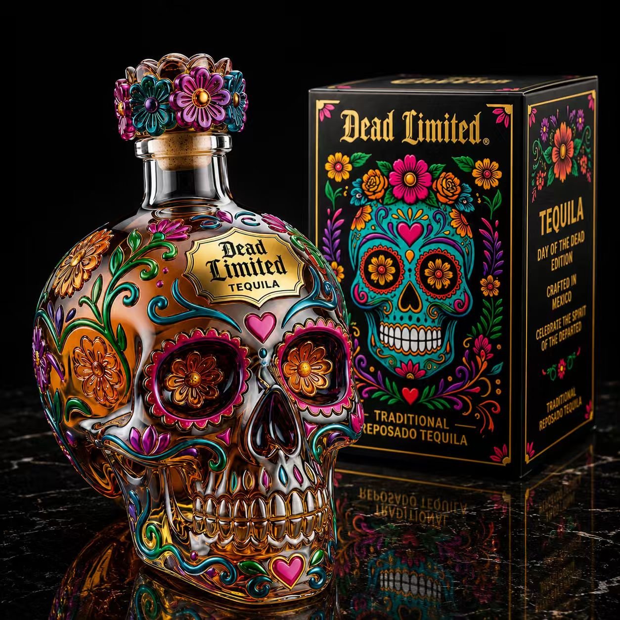 SpiritAzul - Day of the Dead Edition Bottle