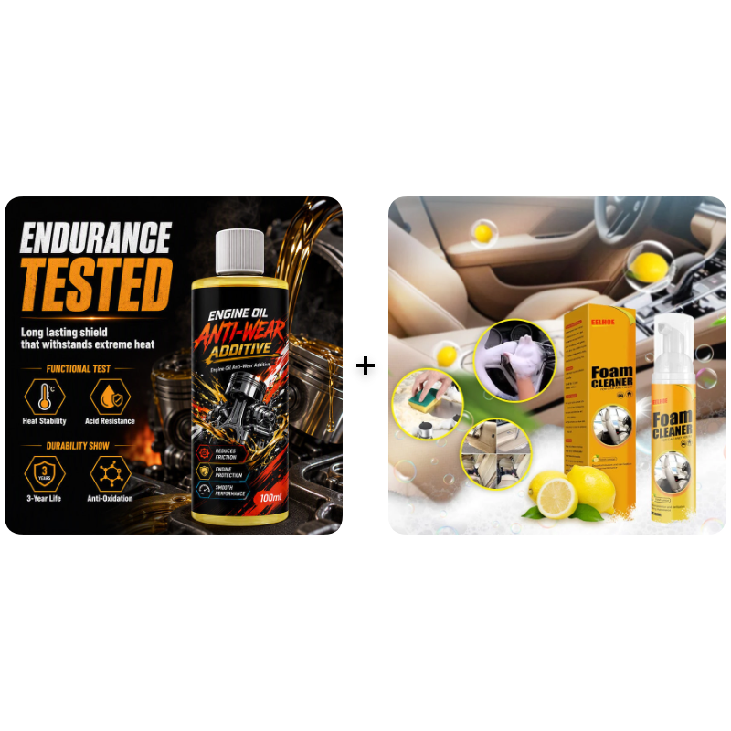 FrictionForge – Advanced Anti-Wear Engine Additive