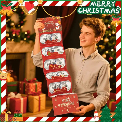 SantaSurprise – Foldable Christmas Cash Gift Wallet