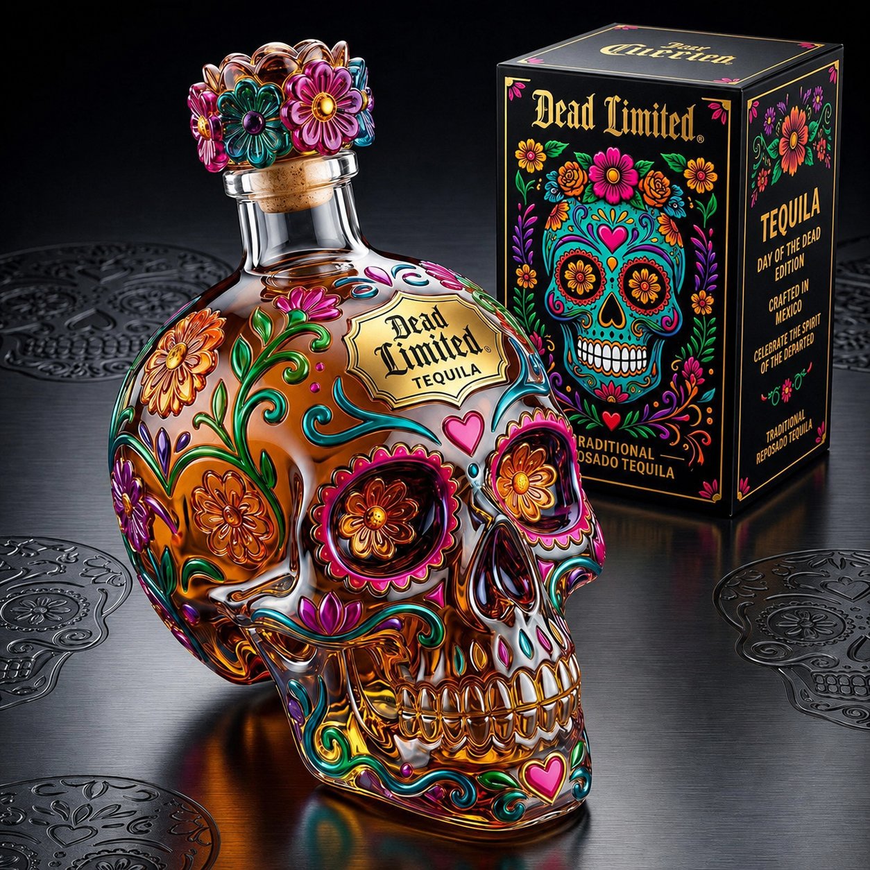 SpiritAzul - Day of the Dead Edition Bottle