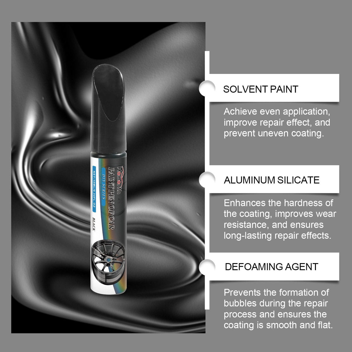 RimRevive – Black Wheel Scuff Repair Pen
