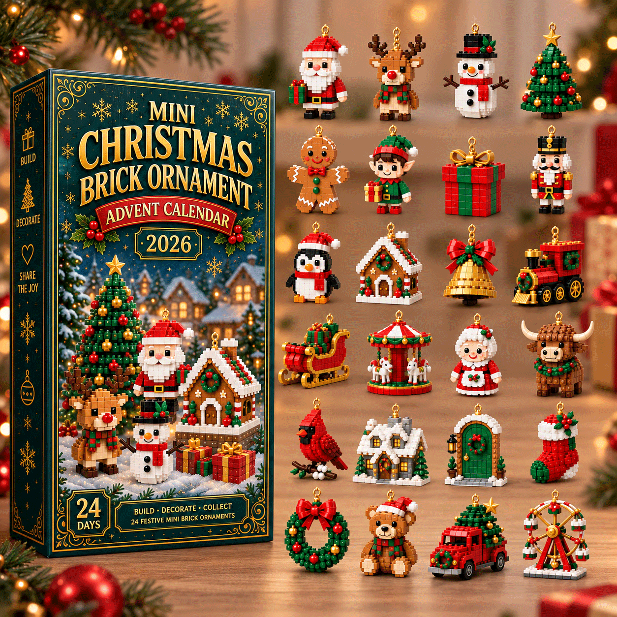 BrickMagic – 24-Day Christmas Mini Build Calendar