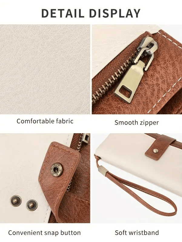 EleGanza – Women’s RFID Blocking Long Wallet Clutch