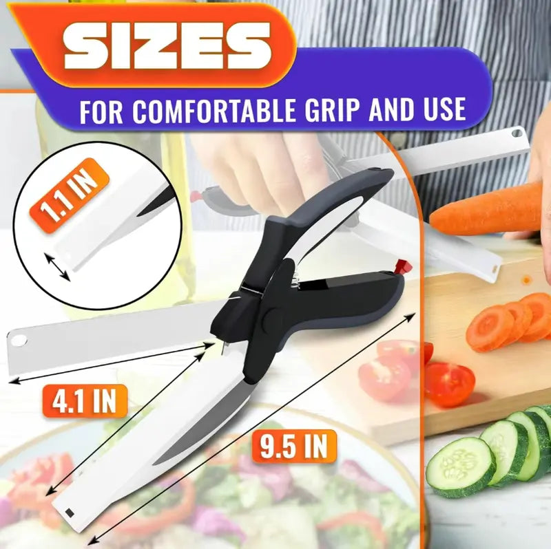 ChefClip – 2-in-1 Kitchen Cutter
